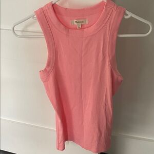Madewell Pink Tank Top nwot
